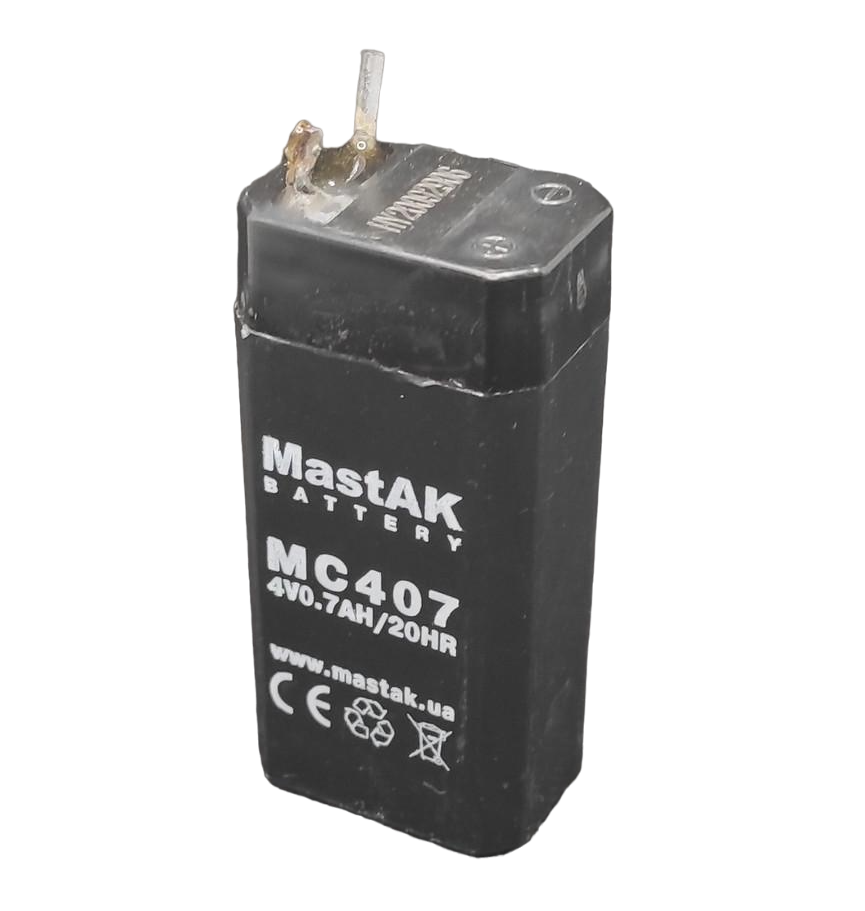 Акумулятор MASTAK MС407 4V 700 mAh (185260)